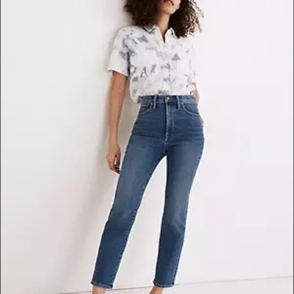 Madewell Perfect Vintage Jean in Maplewood wash